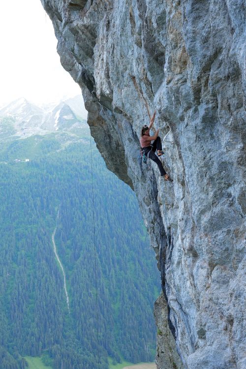 Chloé escalade montagne anecdotes